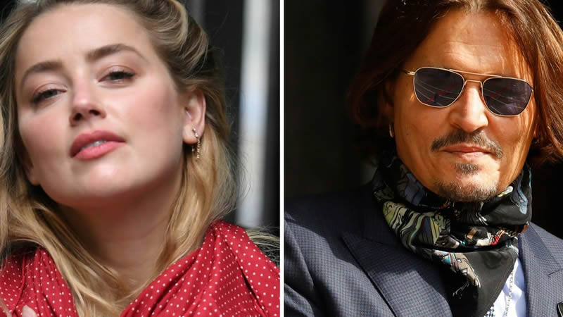 Amber Heard marks victory in style as Johnny Depp loses his Wife-Beater ...